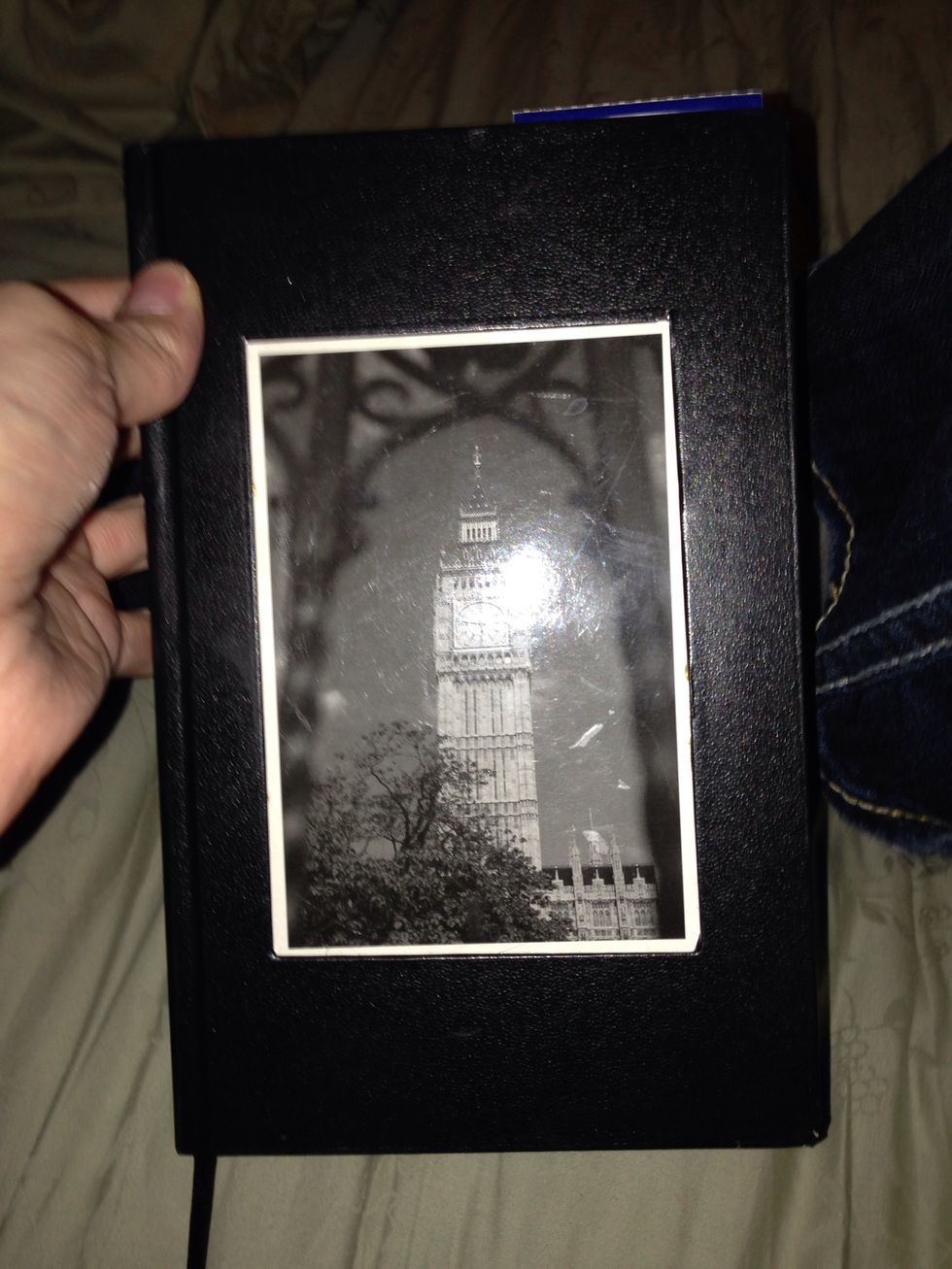 This is my current diary. It is just for writing (aka no media). I made a goal to write 1 page every day about being a new mother. This makes my diary relevant and makes it easy to track my goal.