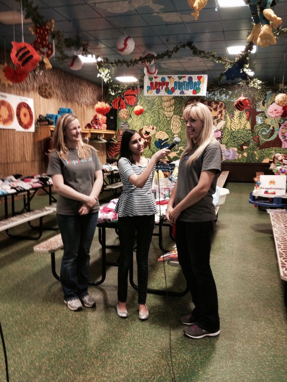 This is my first time interviewing someone, i was a little nervous at first but now i can talk to people a little easier. It might be my first of many interviews.