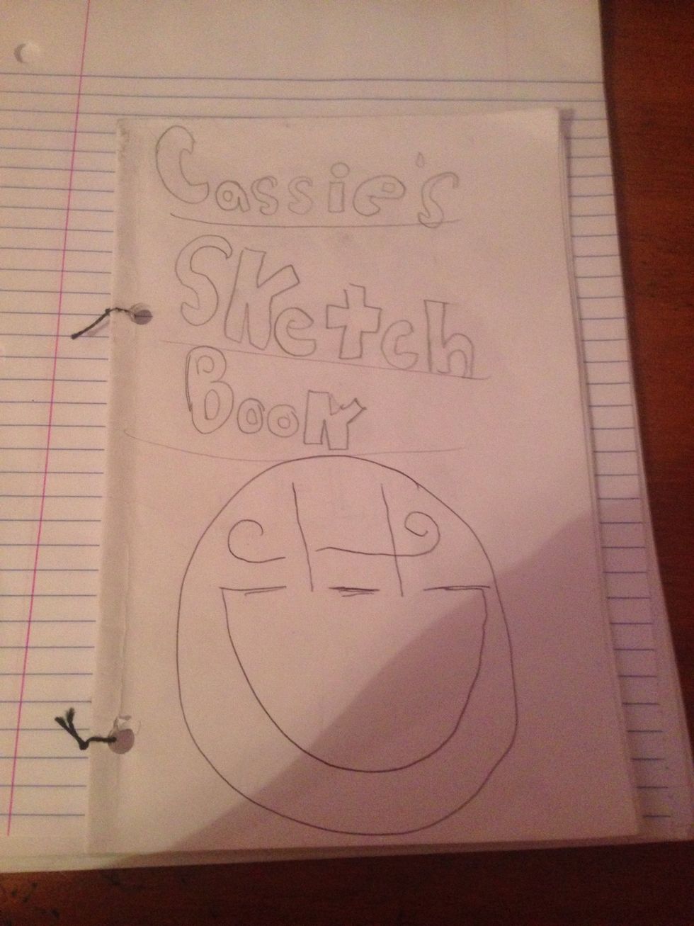 This is my sketch book