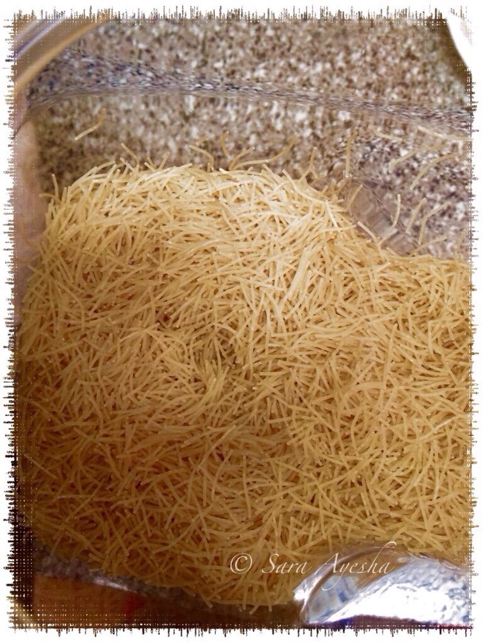 This is my vermicelli. You can even dry fry it before to get a nice color. I'm lazy so used it instantly.