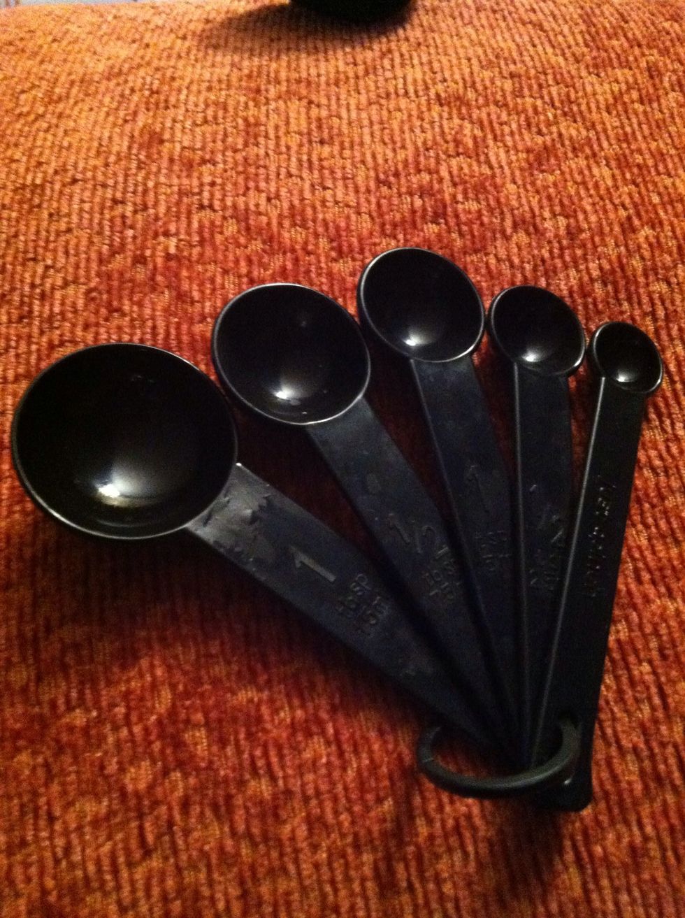 This is necessary ( measuring spoon) to help measure your ingredients.