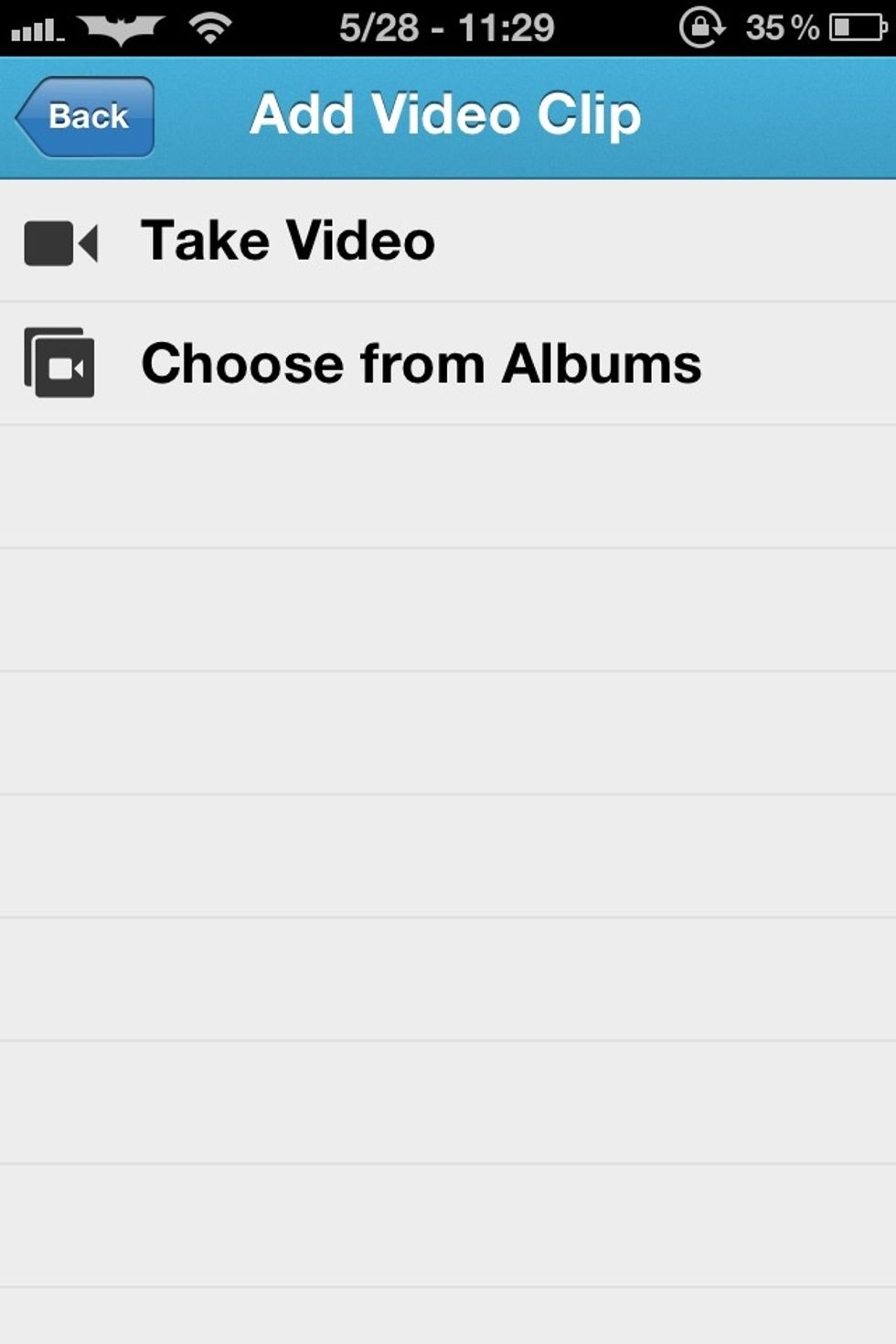 THIS IS NOT A STEP. You can also add videos