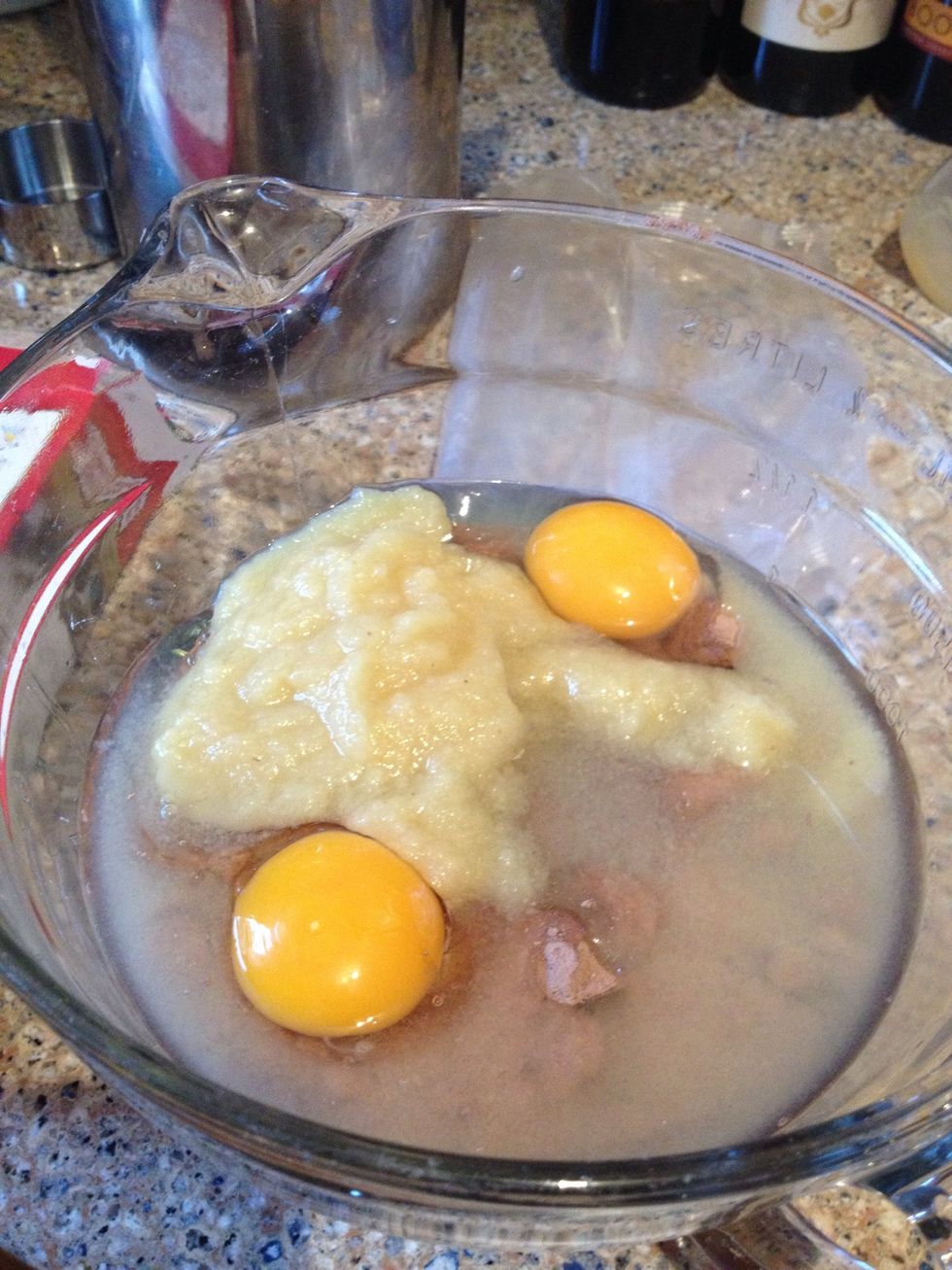 This is now what it should look like. Time to mix!