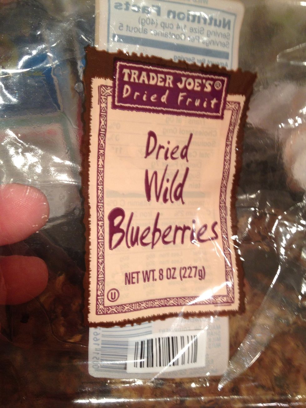 This is one of my favorite things to add. I like this and dried, sweetened cranberries. You could also add chopped dates, or chopped, dried apricots or even banana chips. Add what YOU like.