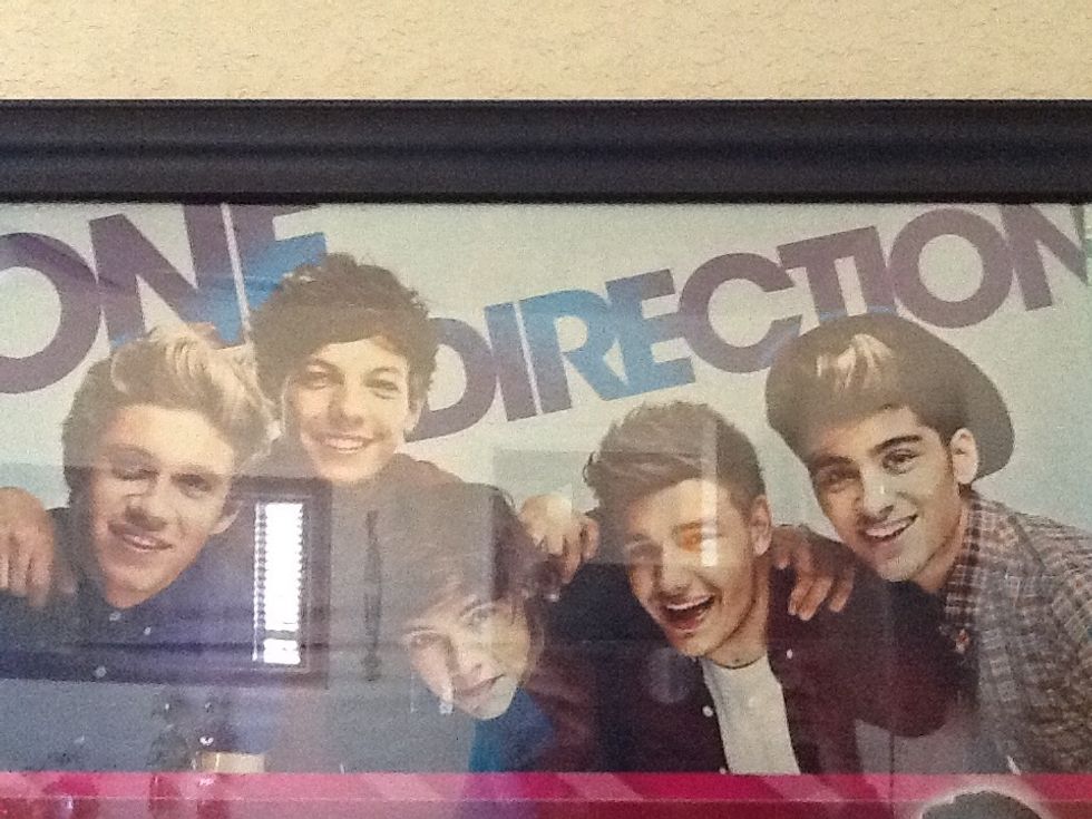 This is one of my posters from a magazine they are easy to get at walmart so I would recommend there.