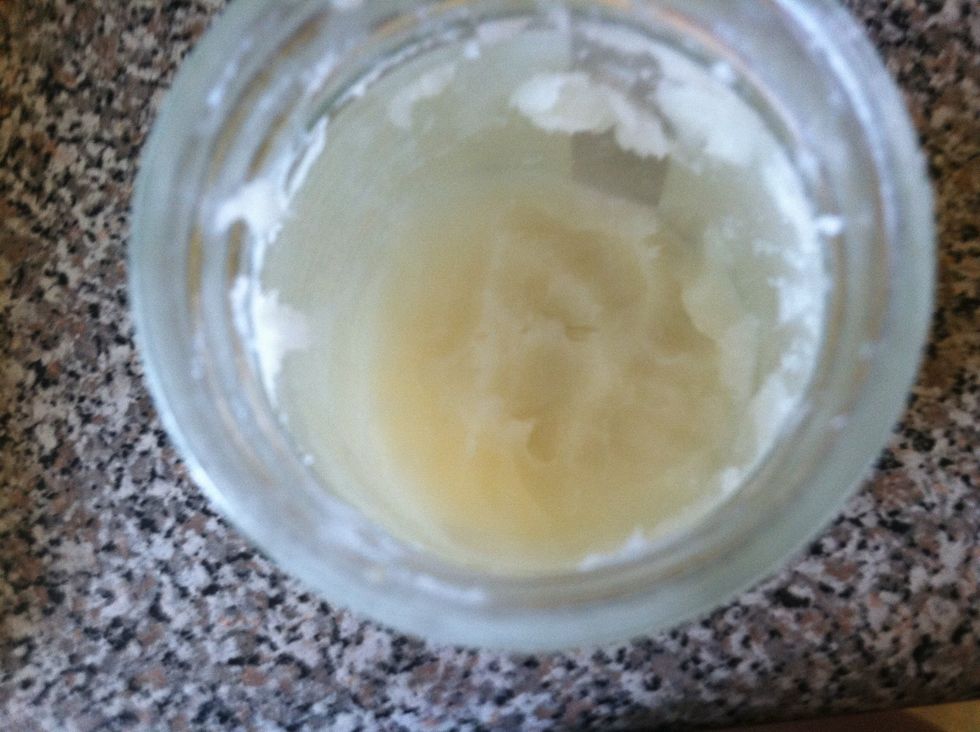 This is organic coconut oil from Walmart. It's great for so many things. Google all of the uses. It is a light oil which sinks into skin easily.