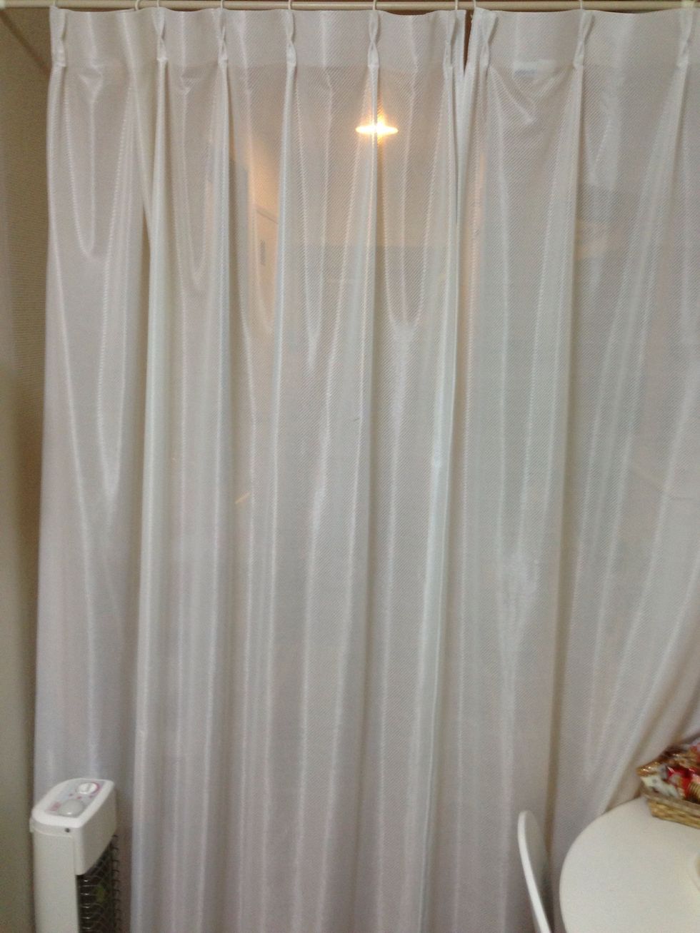 this is our boring curtain..!!