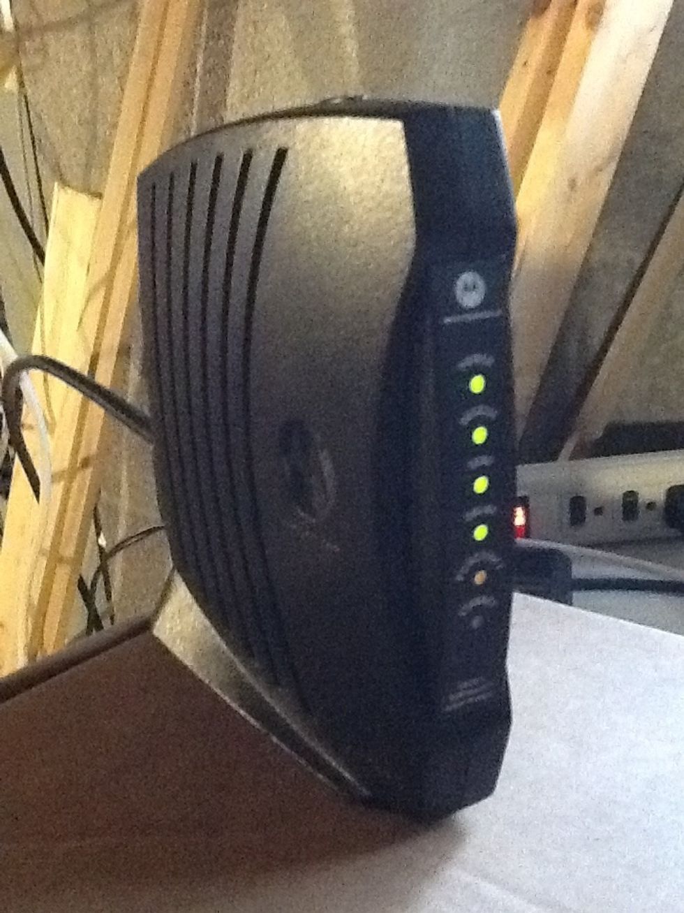 This is our cable thing, (sorry I don't know what it's called)