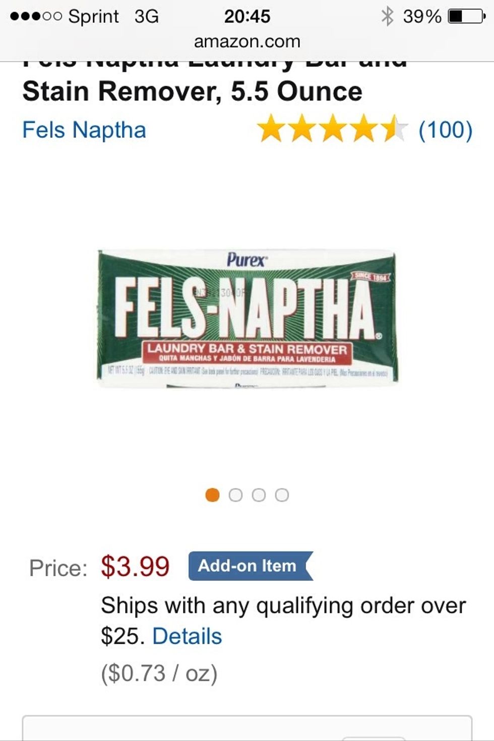 This is probably the most important ingredient in this guide. You can use whatever brand of washing soda and borax you like, but you MUST use Fels-Naptha bar soap.
