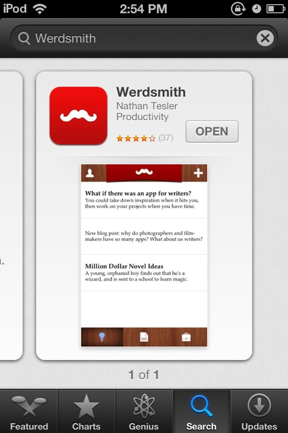 This is the app we'll be using. It's free.