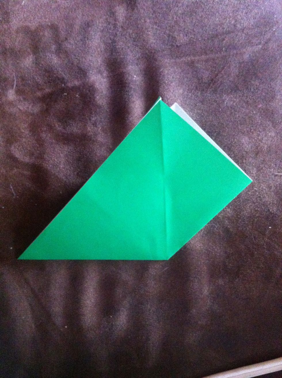 This is the back. Flip the triangle part to the other side