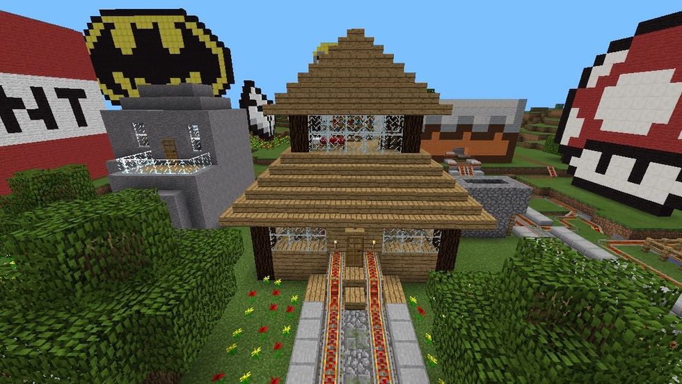This is the Beanville Town Hall, got the design from YouTube