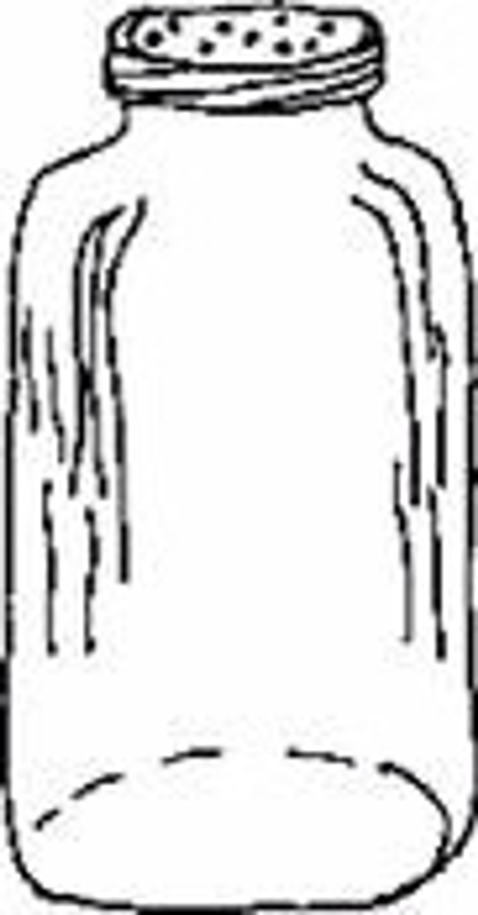 This is the bottle/jar cage. All you do is poke some thick holes on the lid or you could just put chicken wire on the top of it and tie it on someway.