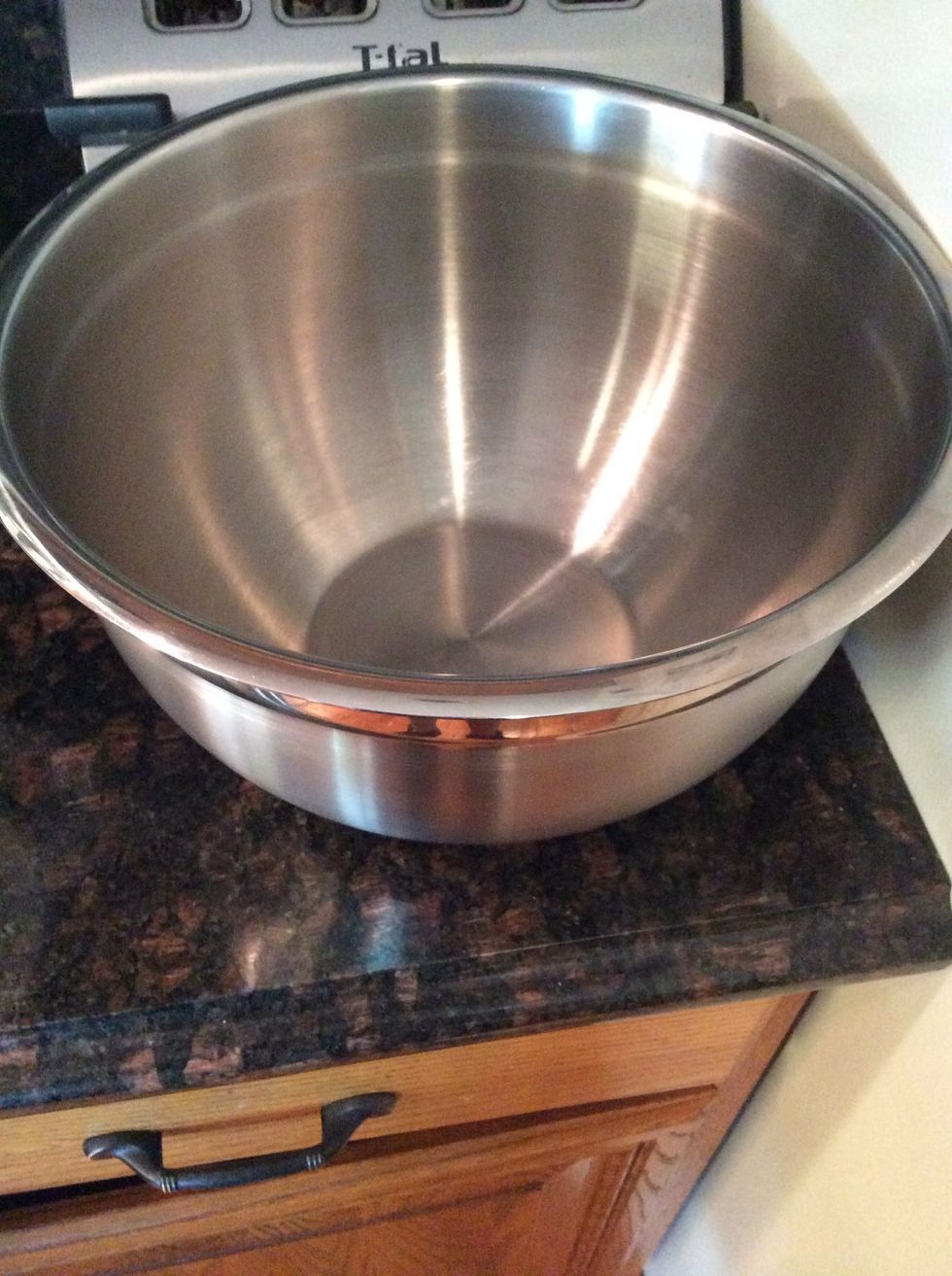 This is the bowl for your wet ingredients.