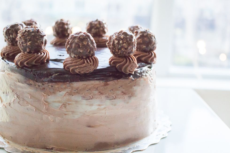 This is the cake we'll be making! Be sure to read the steps carefully as we go through this guide. Full list of ingredients are at the bottom, but I've also included ingredients throughout the recipe.