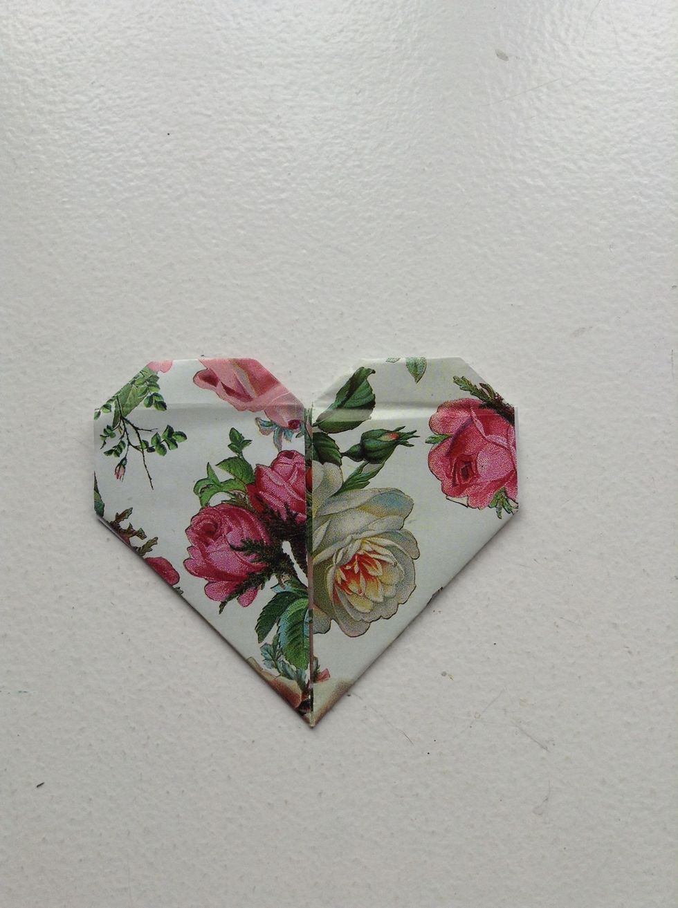 This is the end result. The front.