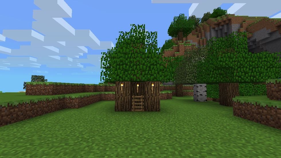 This is the entrance