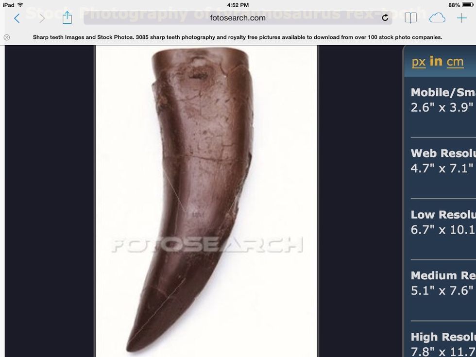 This is the figure you will use for the koi fish. Have the top corners be flat and slanted down.