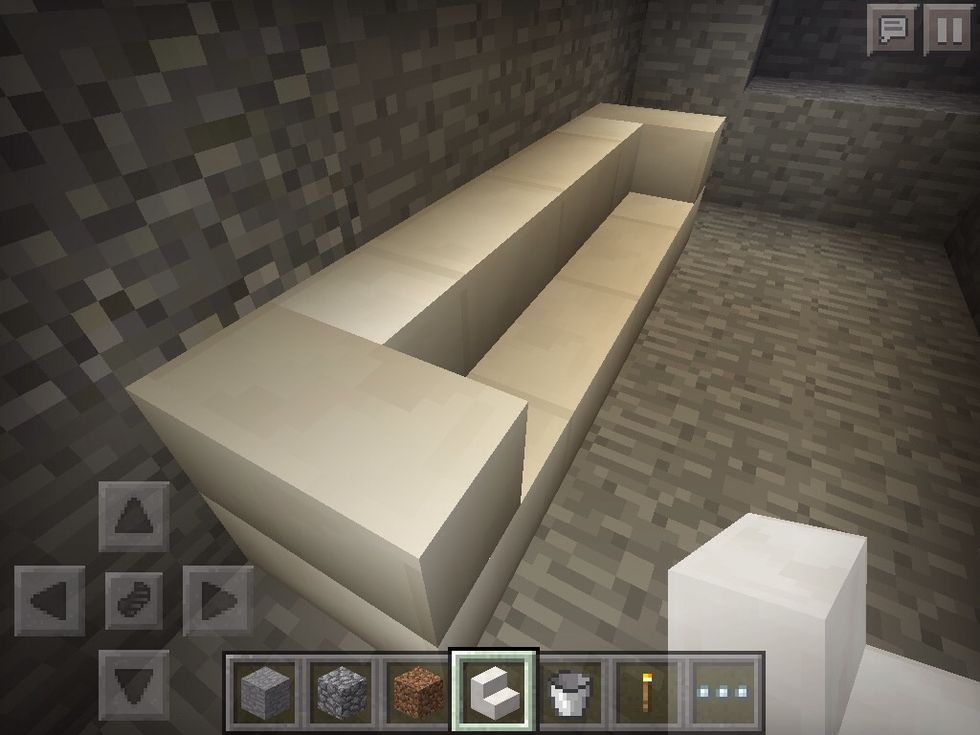 This is the finished look