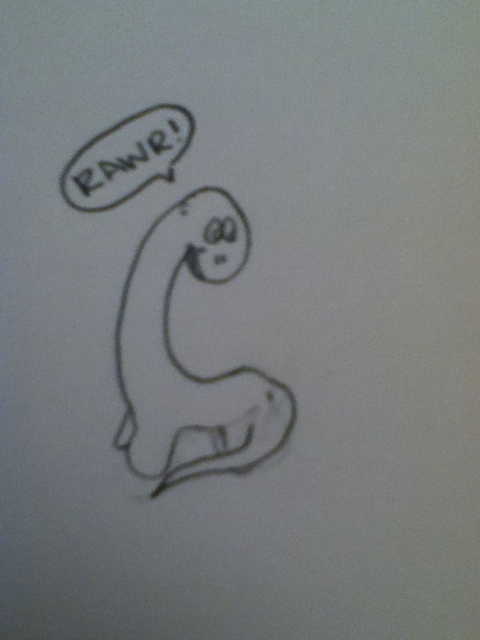 This is the first one I drew! This is my goal again haha