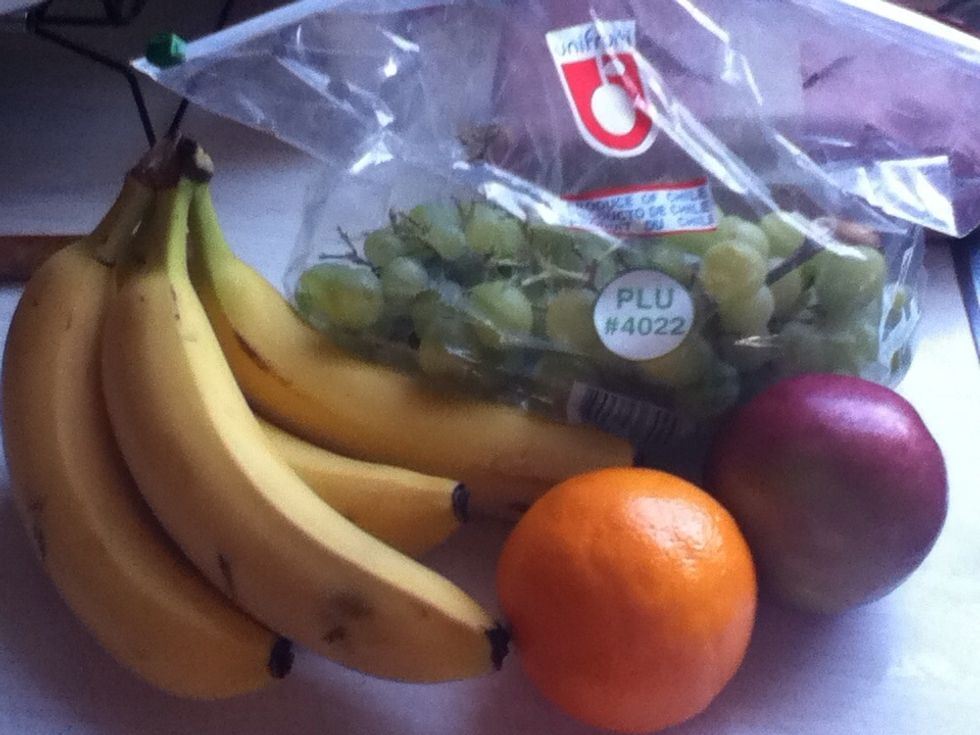 This is the fruit I'm using, but any fruit is good :)