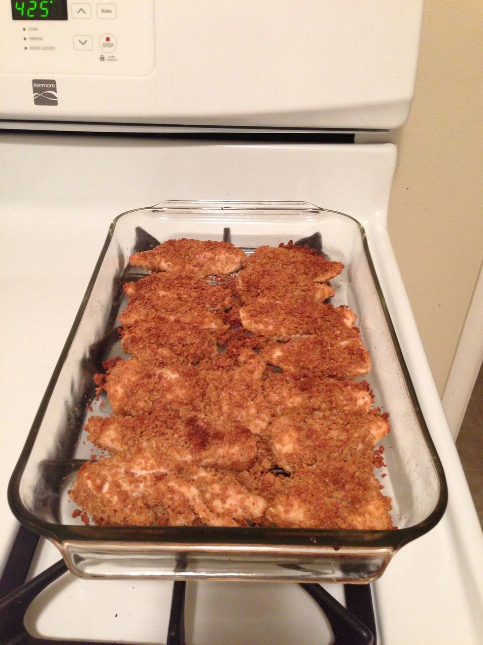 This is the fully bake chicken. Yum!