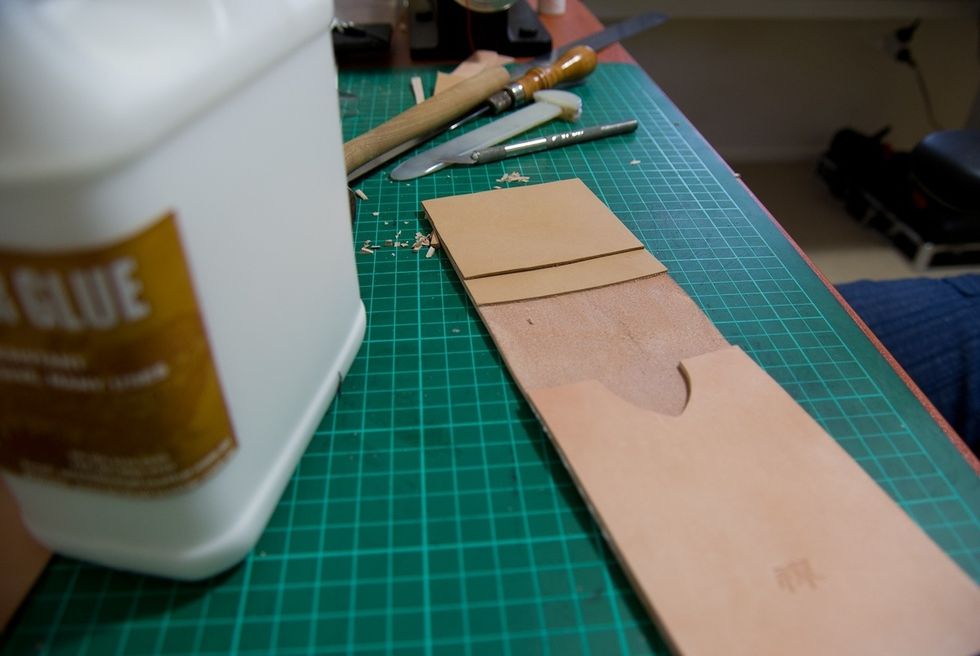 This is the glued wallet.