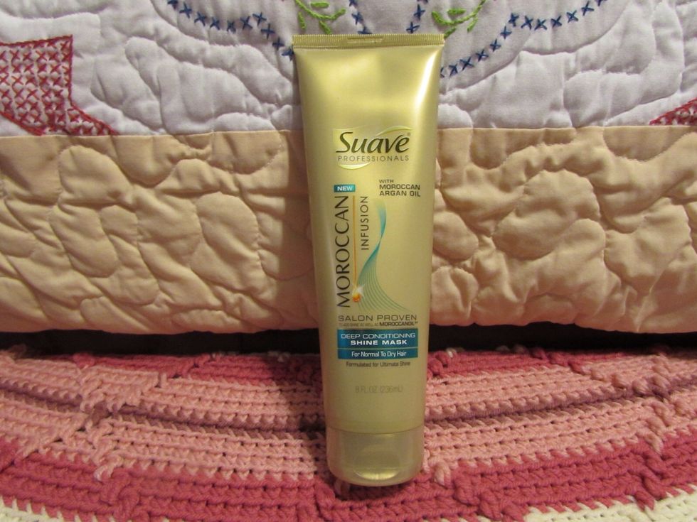 This is the hair mask. Omgee I realy can not get over how amazing this mask is! It is directed that you only use it once or twice a week. I used it tonight and it's just the best thing ever!