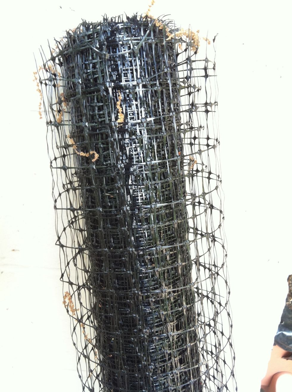 This is the kind of netting I chose. Thicker than deer netting, but not by much.