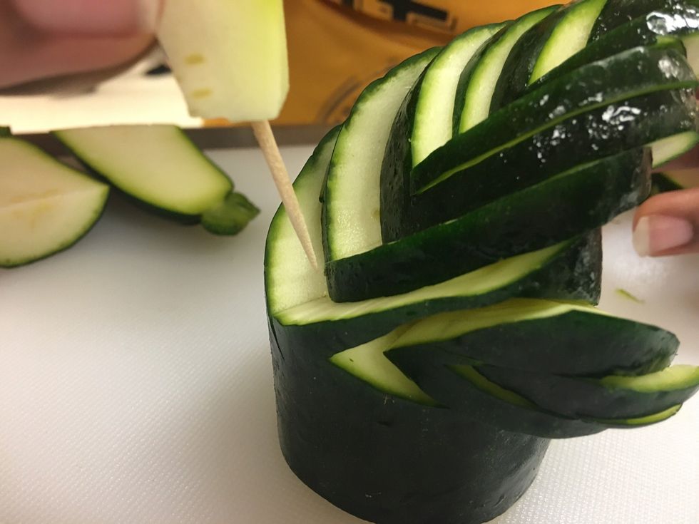 This is the last layer and the center of it.