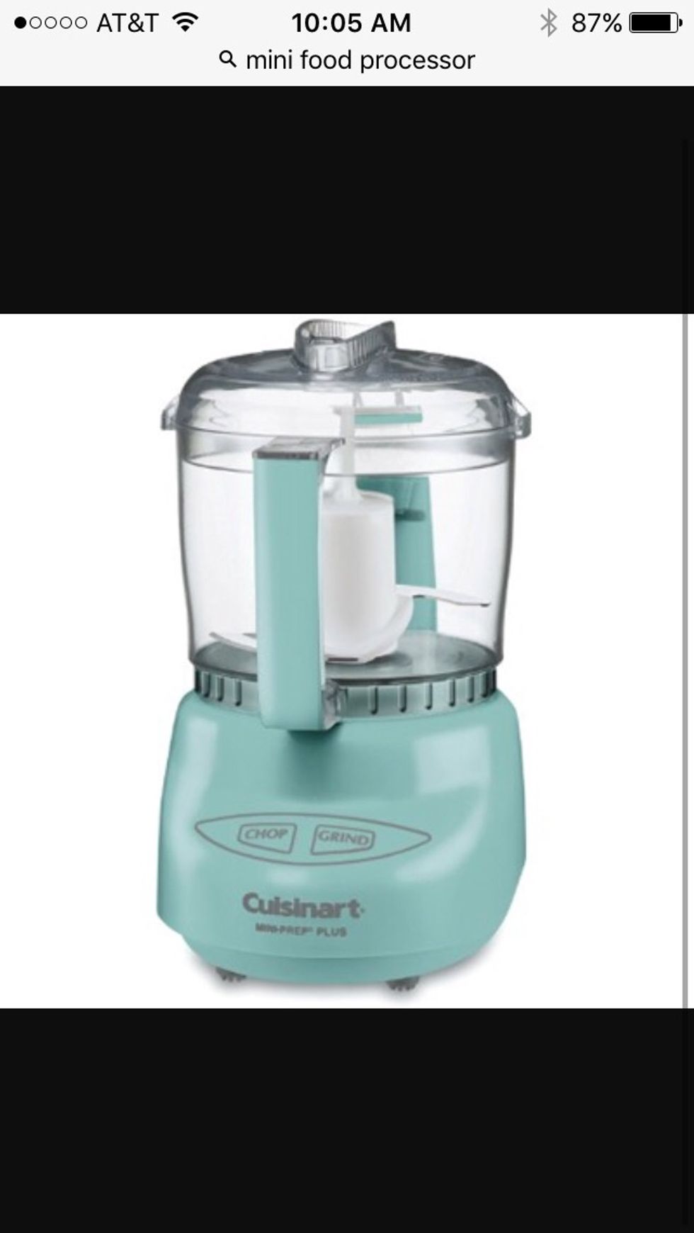 This is the mini food processor. Used to process foods. I can use this to process foods.