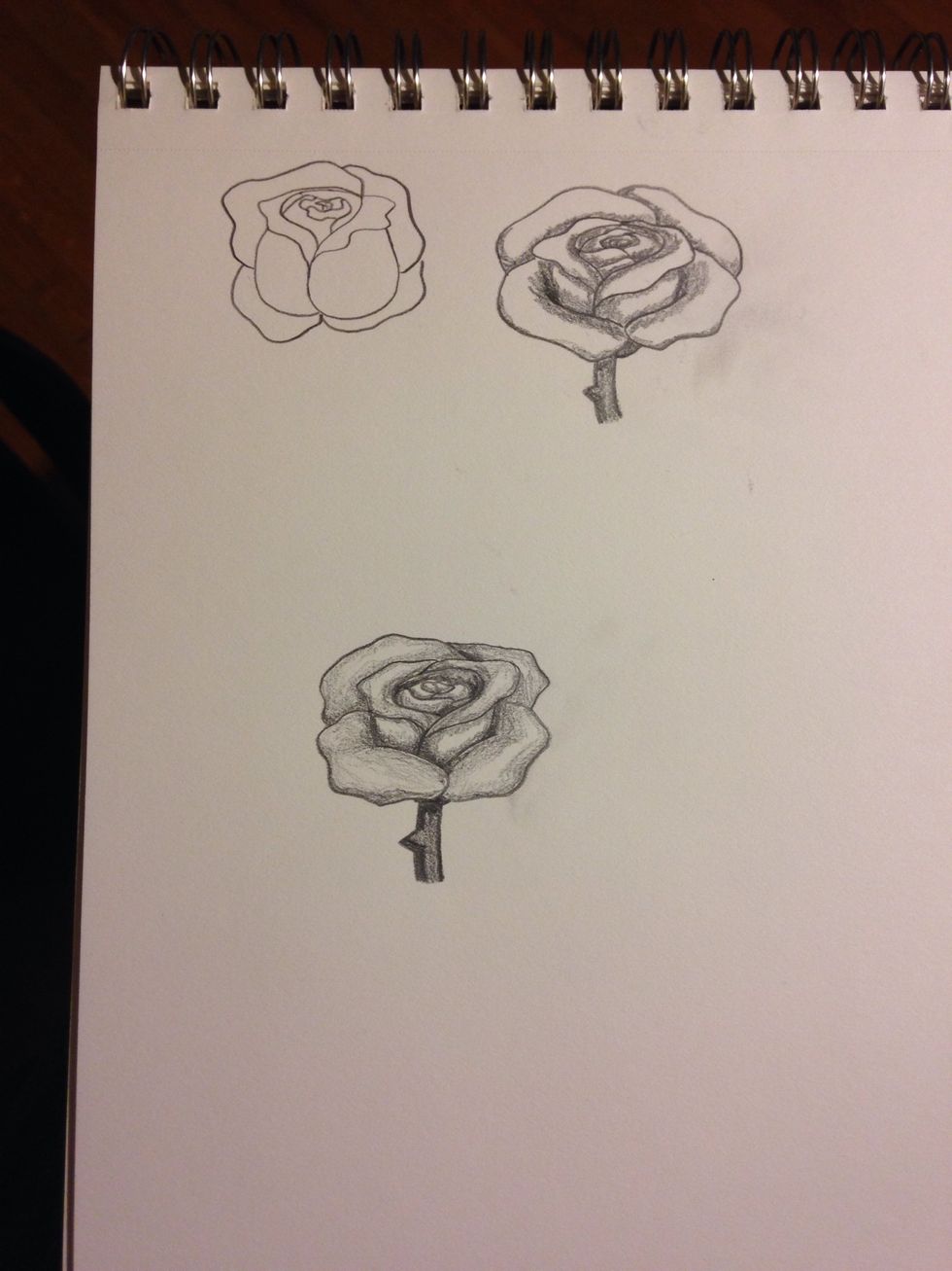 This is the one I drew and the other attempts