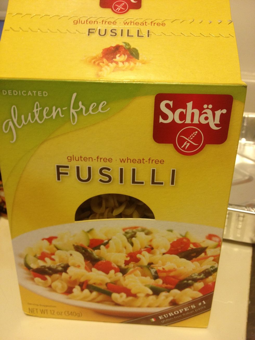 This is the pasta I am using, it's also Gluten Free for my sensitive stomachs out there \ud83d\ude09