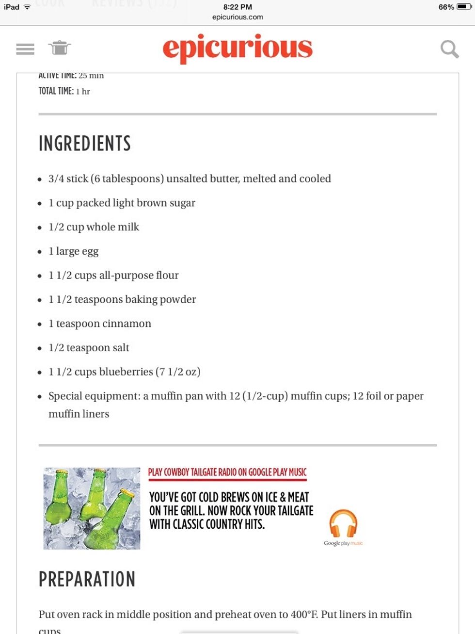 This is the recipe I used for my muffins.