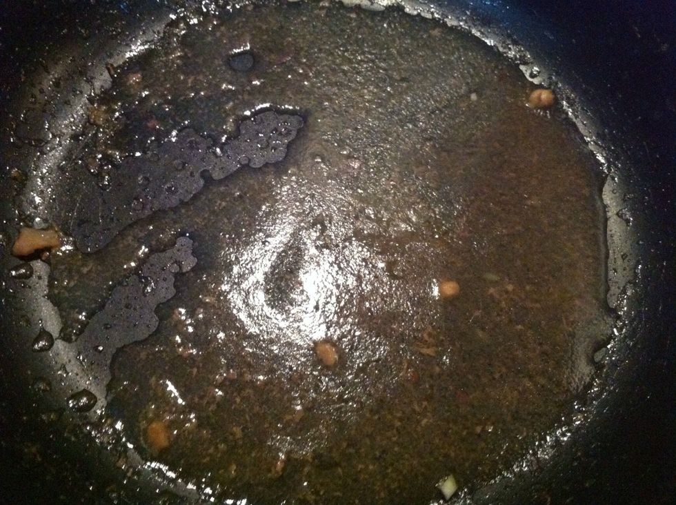 this is the remaining stock of chicken. I'll use it afterwards.. (forgot to take pic before)