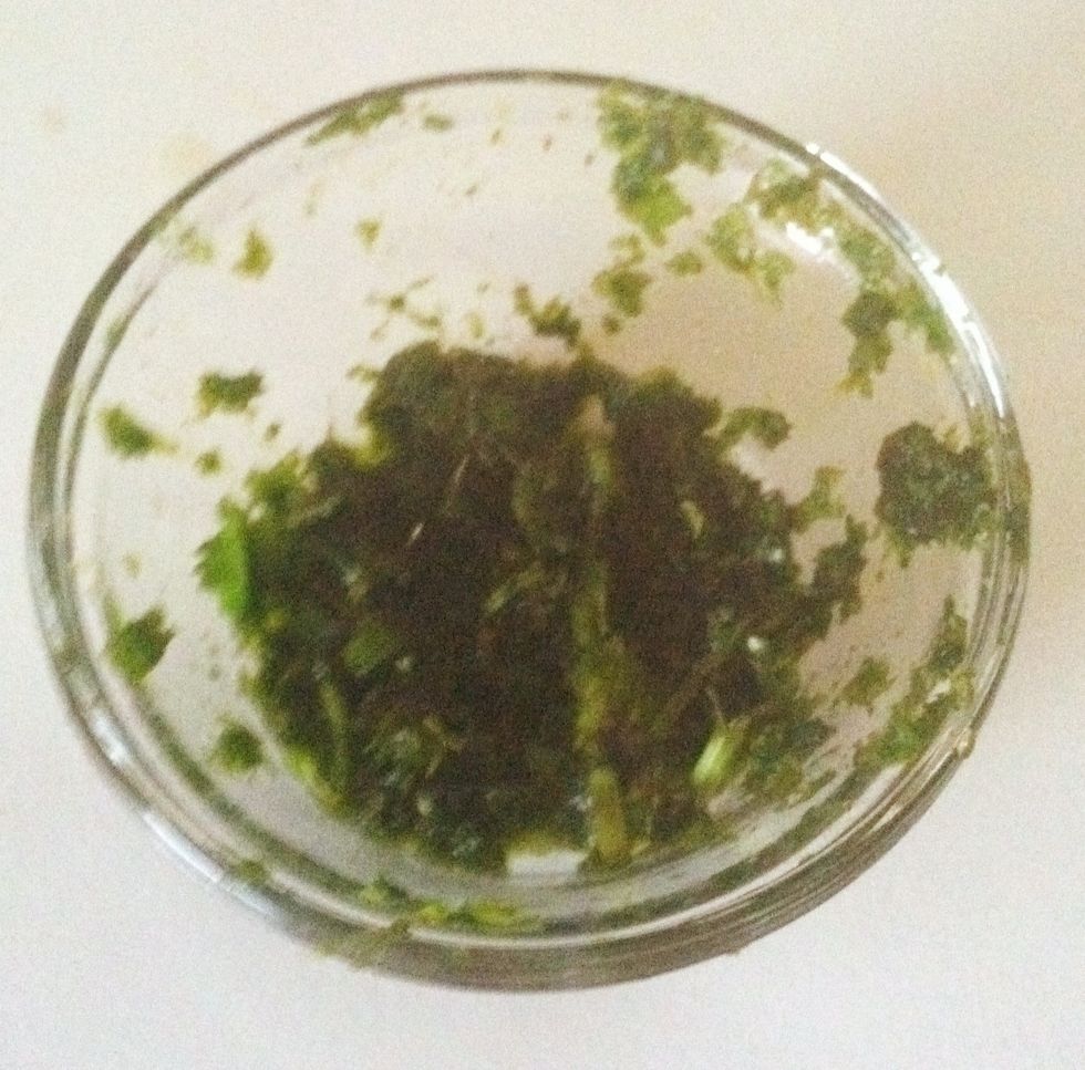 This is the result. A crushed mush.