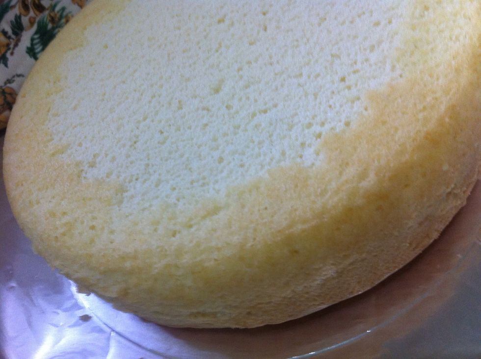 This is the result \ud83d\ude0a fluffy and must bounce back when touch, my vanilla chiffon cake good for birthday cakes\ud83c\udf82\ud83c\udf89\ud83c\udf89 \ud83d\ude0a
