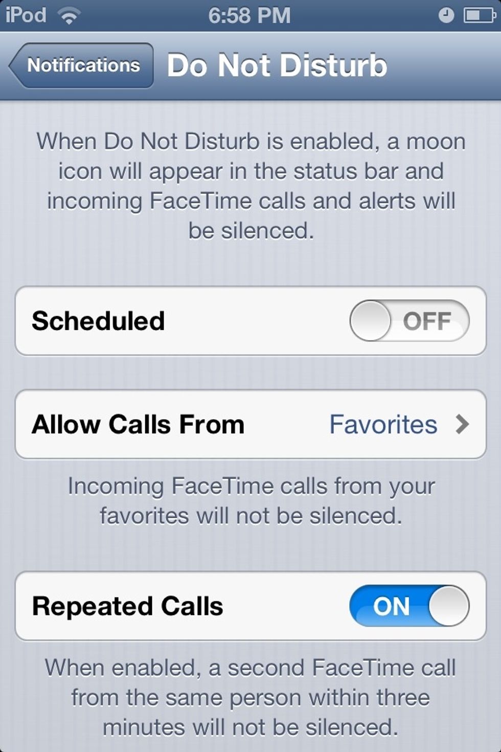 This is the screen you'll see.