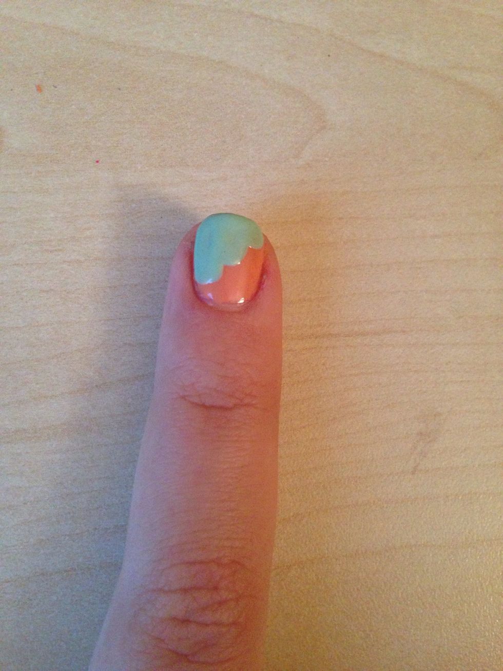 This is the second coat