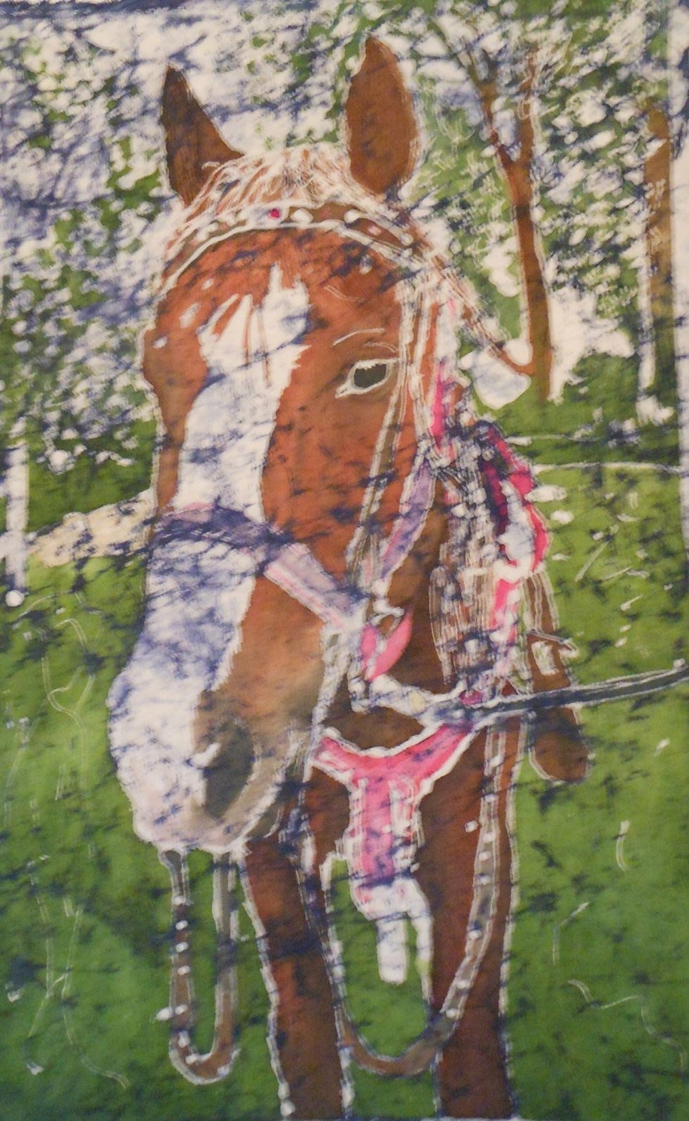 This is the second one I did, notice everything is outlined this can be useful to not let the colors bleed together, but I personally don't like it..