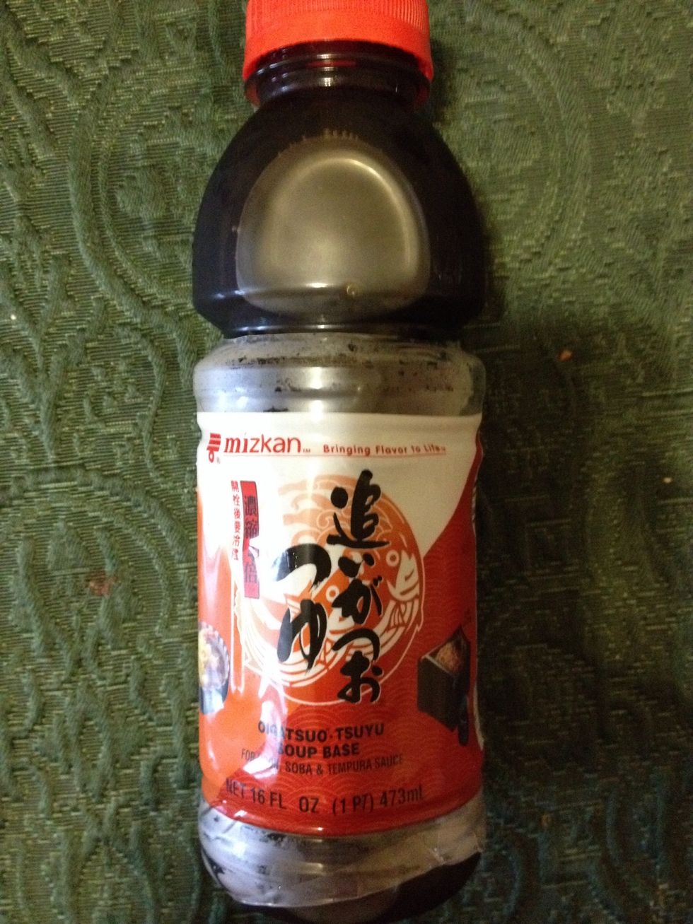 This is the soup base sauce I'm going to use.