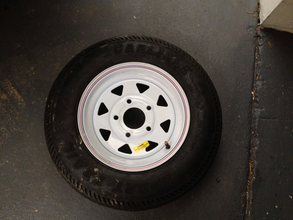 This is the spare for my trailer