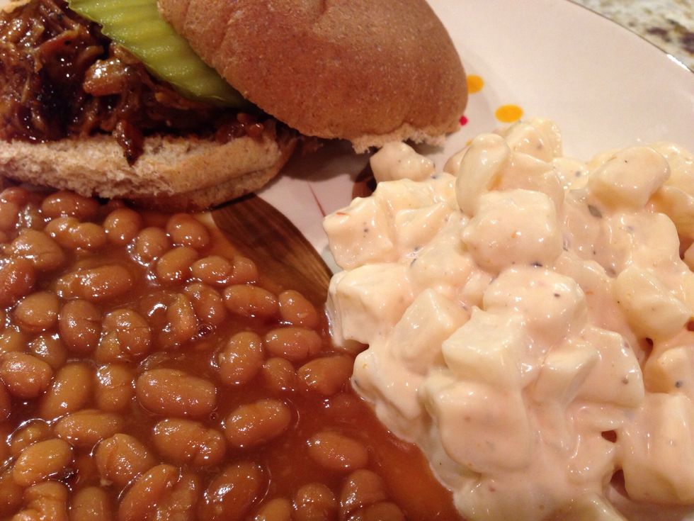This is the thousand island.  Just as tasty as traditional, and so simple!