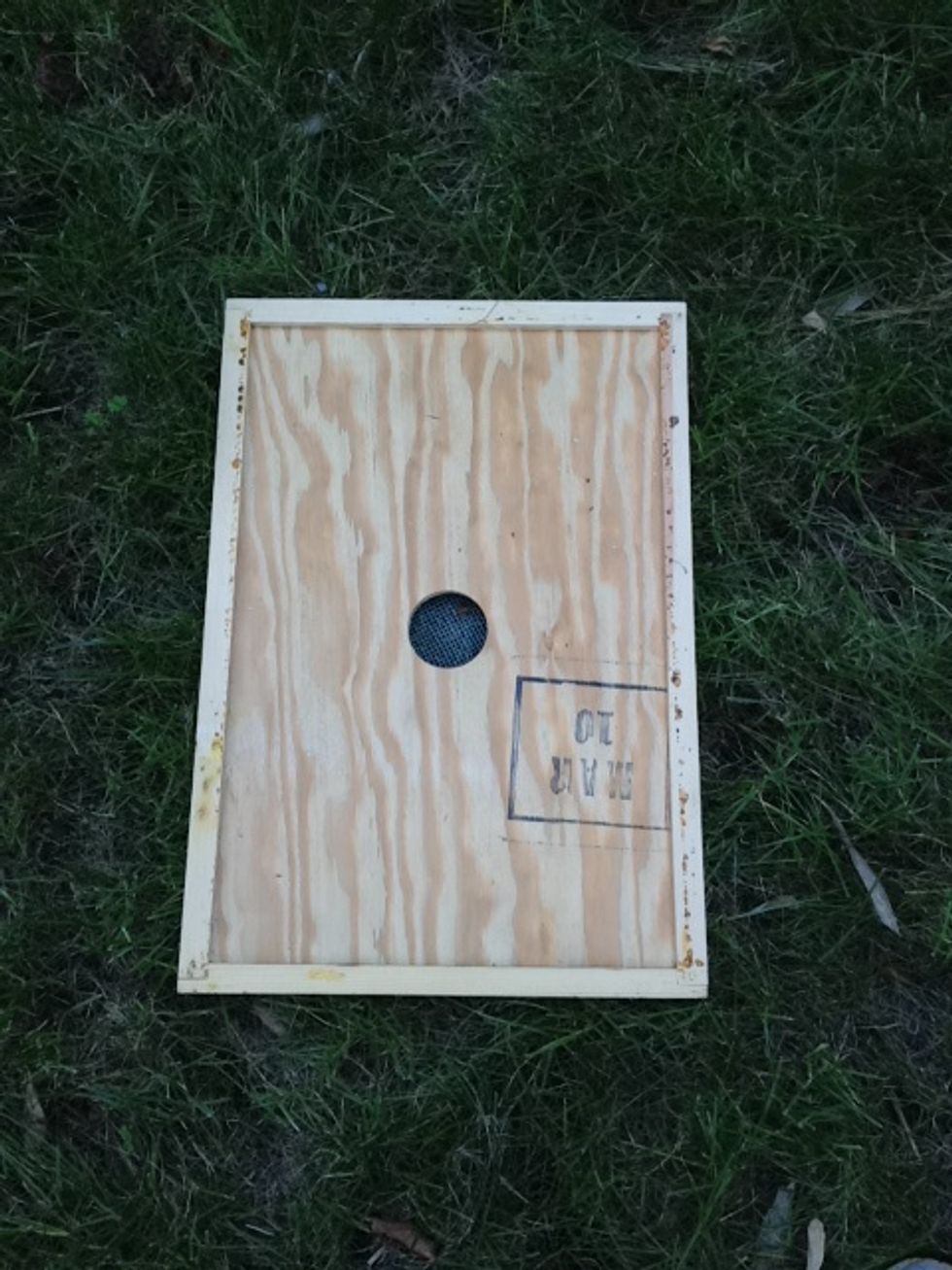 How to use a bee escape board B+C Guides