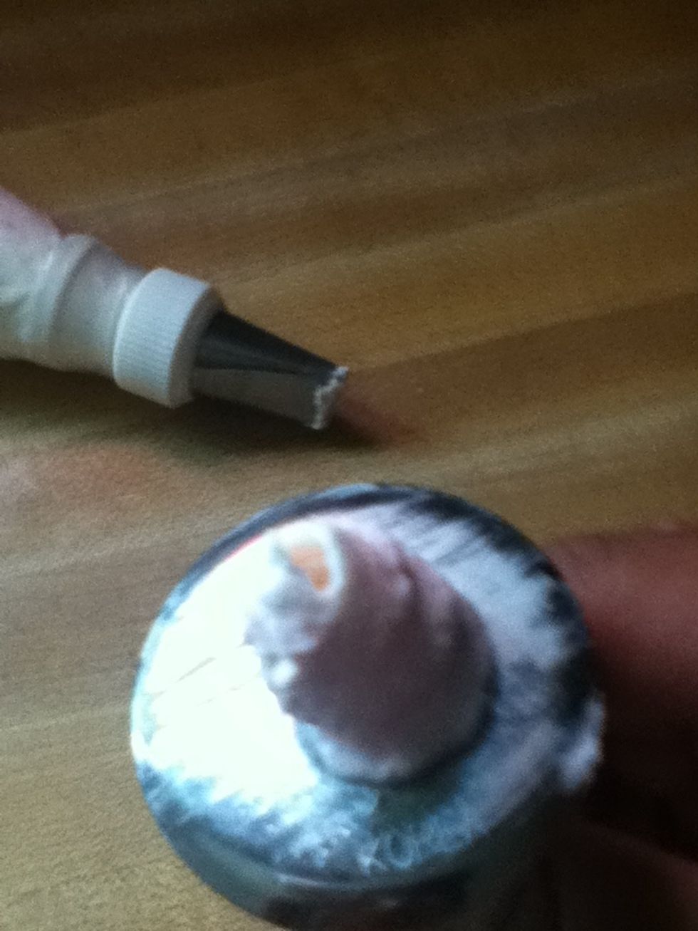 This is the top view