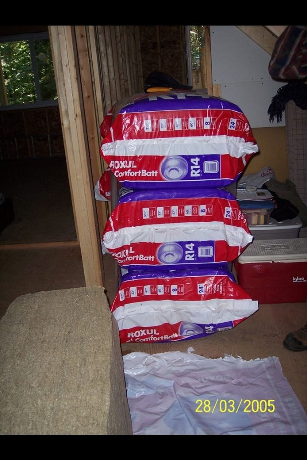 This is the type of insulation we put in the ceiling.