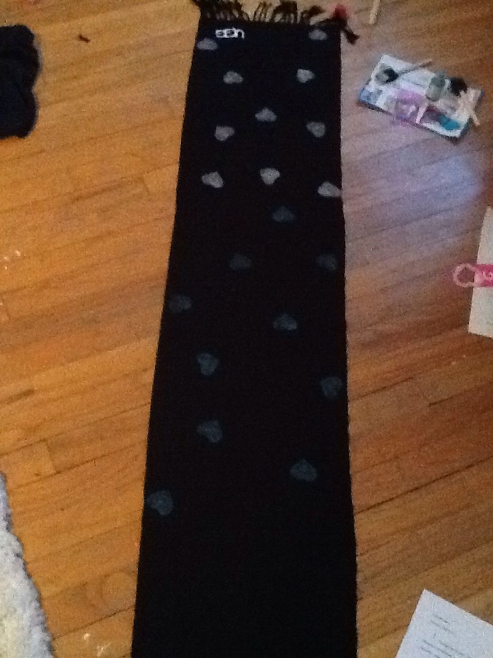 This is the white and teal together (it is hard to see the colors but they are brighter in person