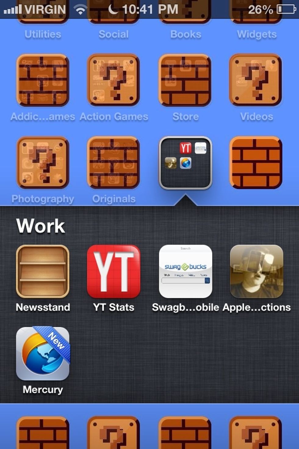 This is the work folder for me. I make YouTube videos. www.youtube.com/butteronmytoes