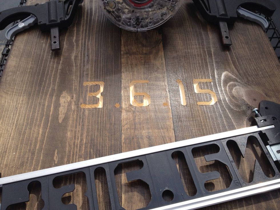 This is their wedding date