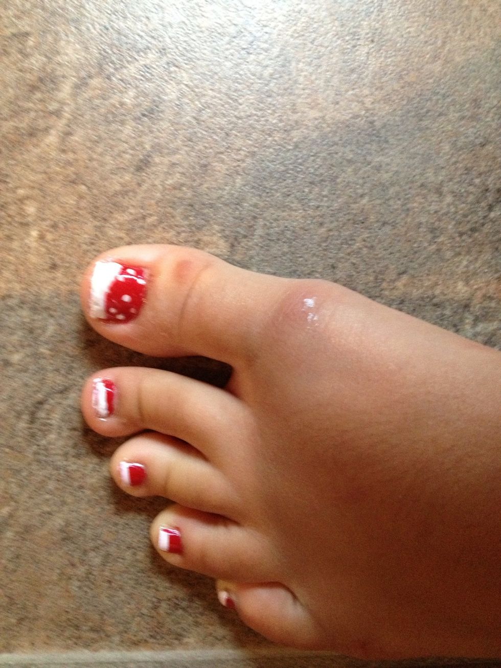 This is them finished.